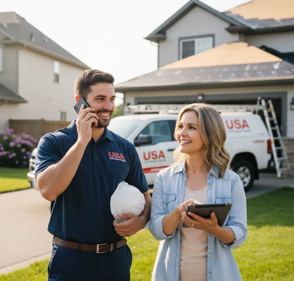 USA Roof Repair Experts customer support in Sterlington
